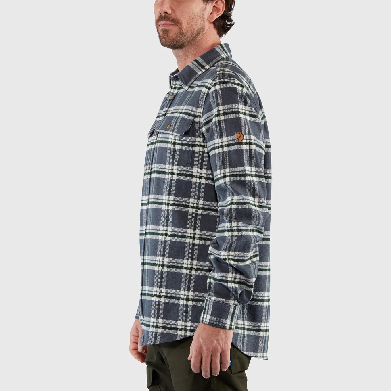 Mens Ovik Heavy Flannel Shirt