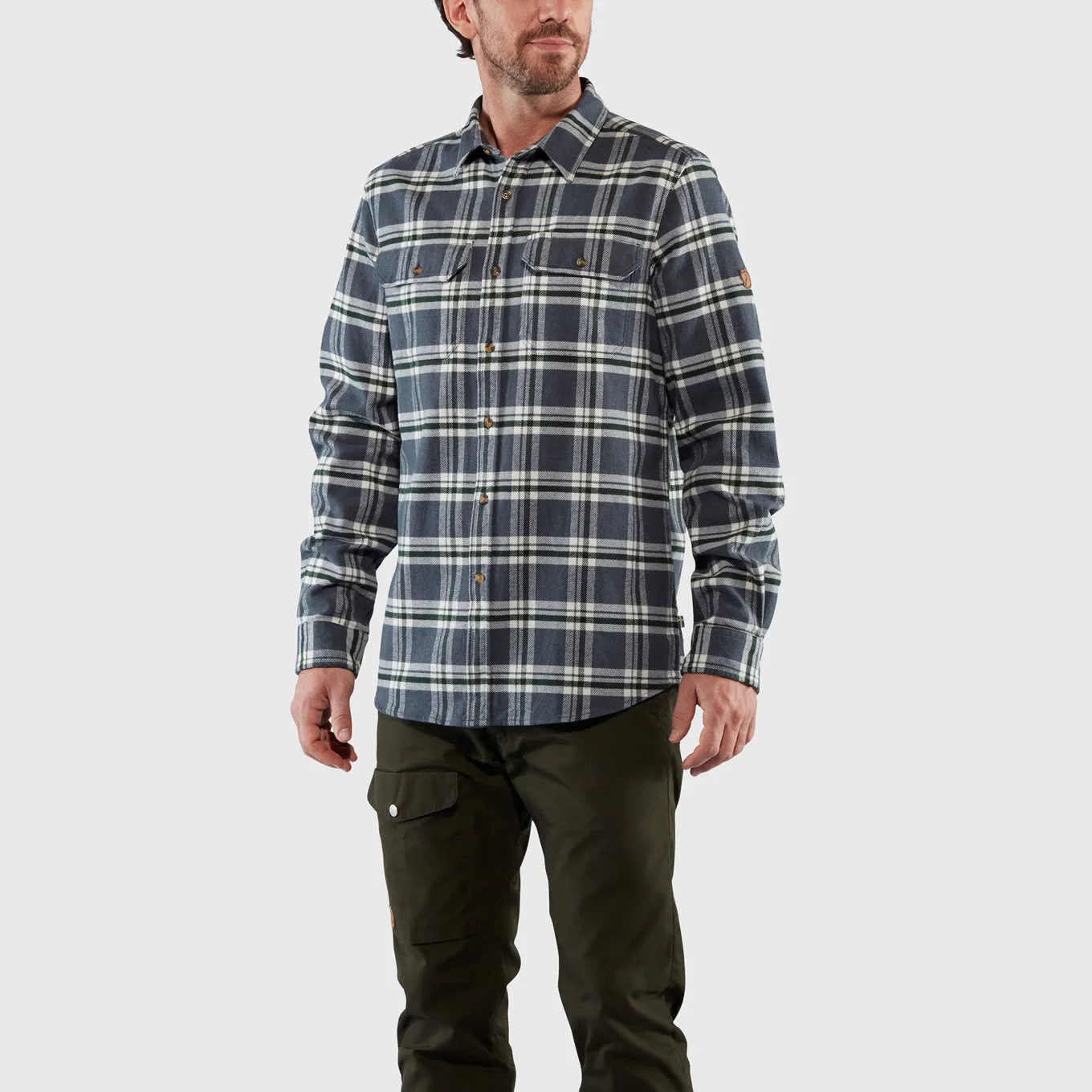 Mens Ovik Heavy Flannel Shirt