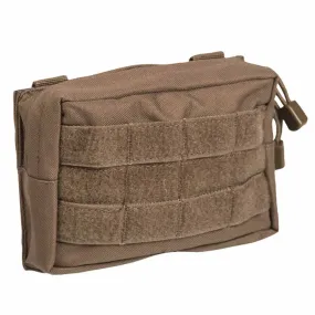 Mil-Tec Small Zipped MOLLE Belt Pouch Dark Coyote