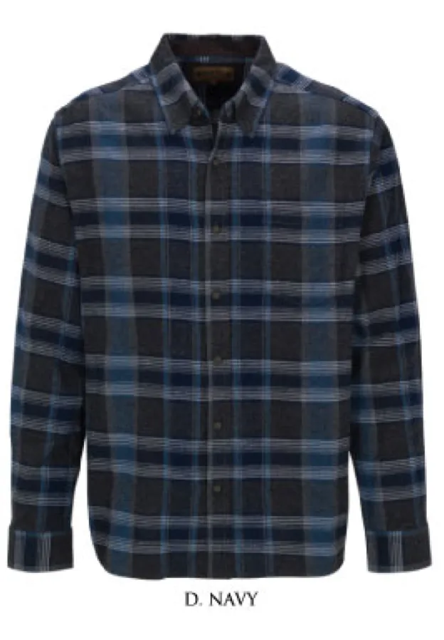 North River Brushed Cotton Button Down