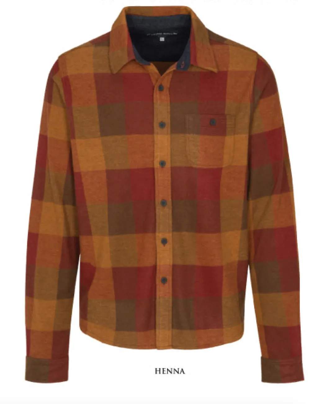 North River Jacquard Knit Button Front Shirt