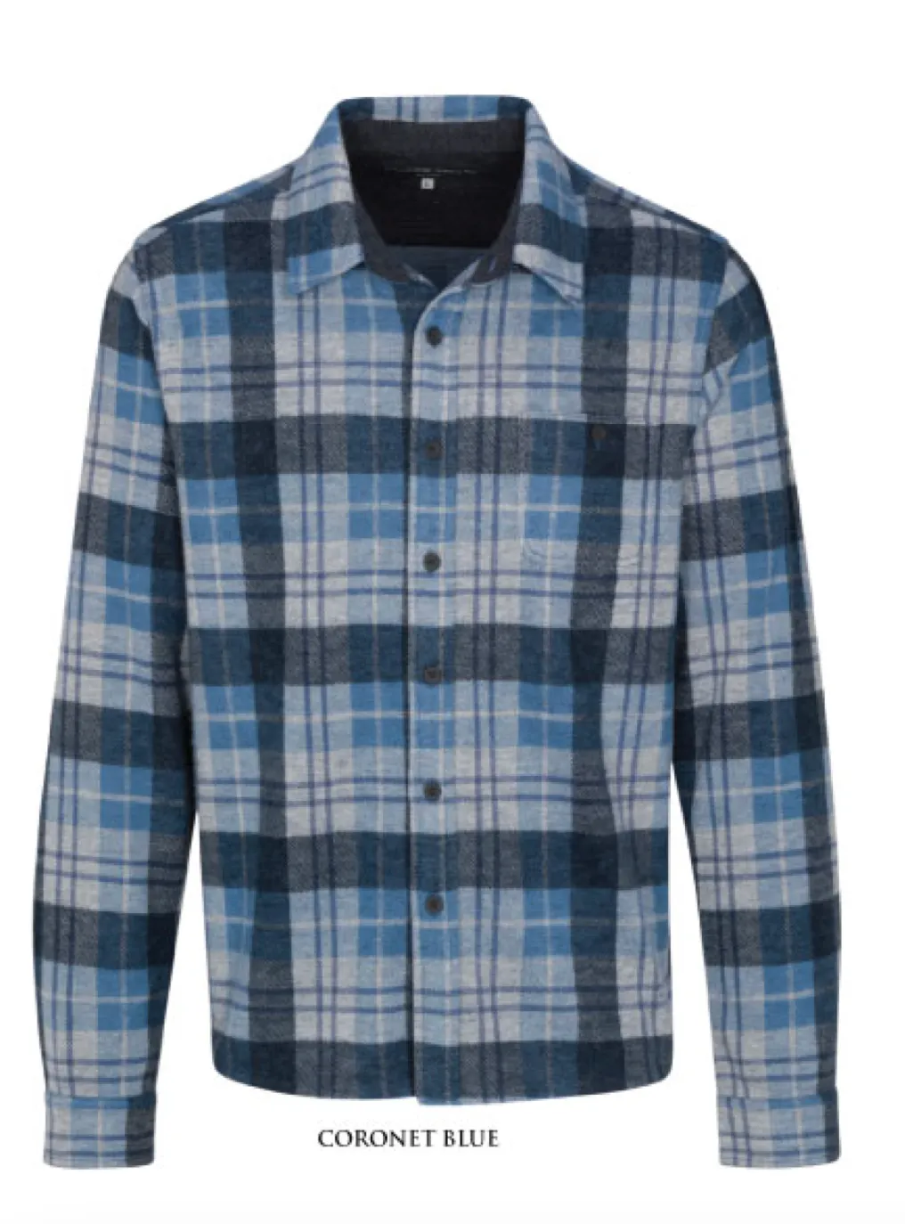 North River Jacquard Knit Button Front Shirt