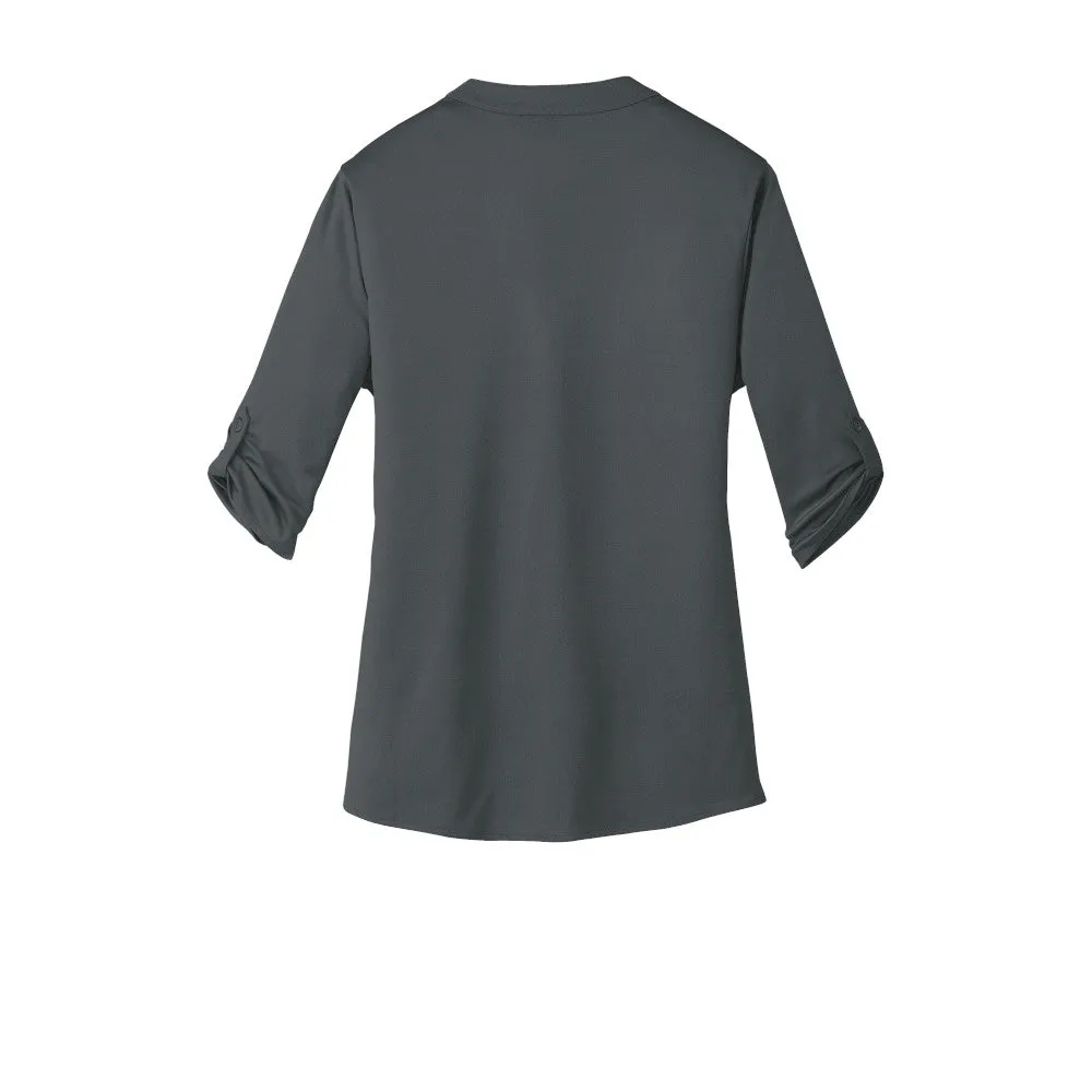 OGIO® - Crush Henley - Diesel Grey