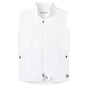 Orion Performance Quilted Vest White - SS24