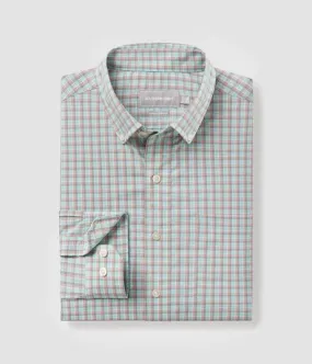 Peachtree Plaid Performance LS Button Down Dress Shirt