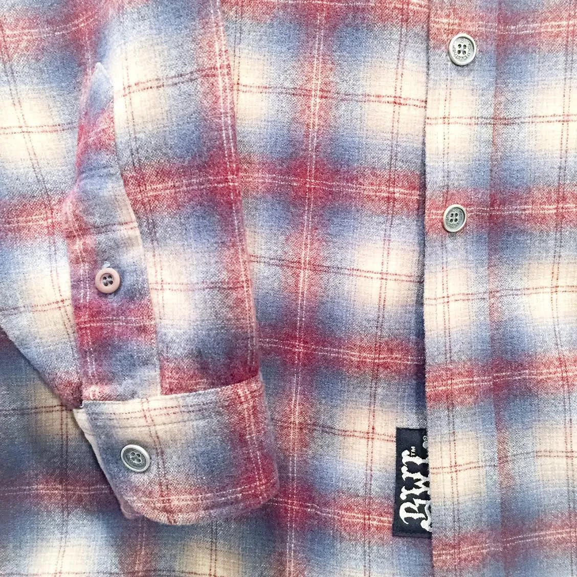 Pendleton Shirt Vintage Silver and Brass Buttons