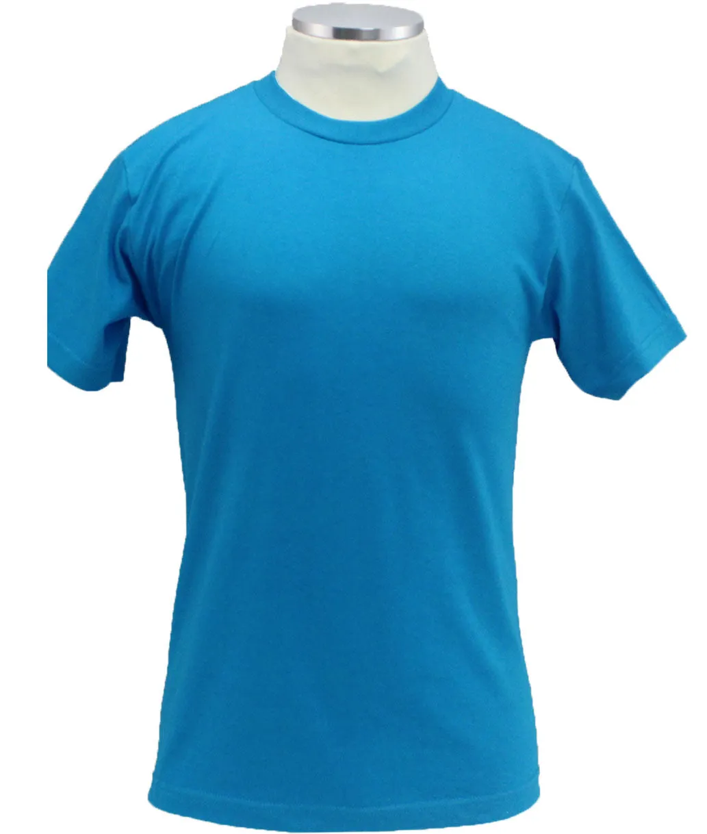 Plain Poly Cotton Short Sleeves T Shirts