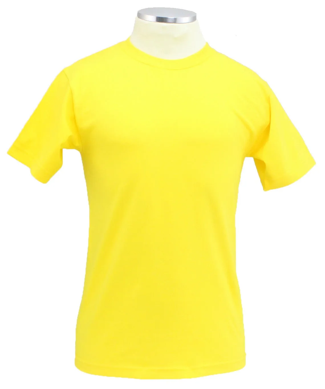 Plain Poly Cotton Short Sleeves T Shirts