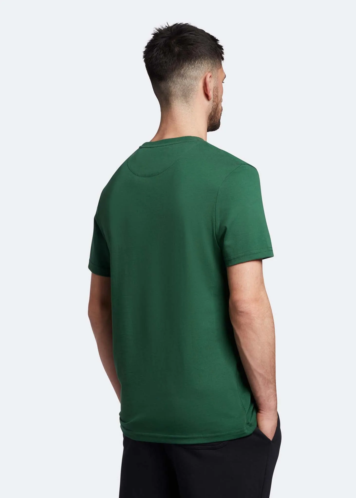 Plain t-shirt - english green