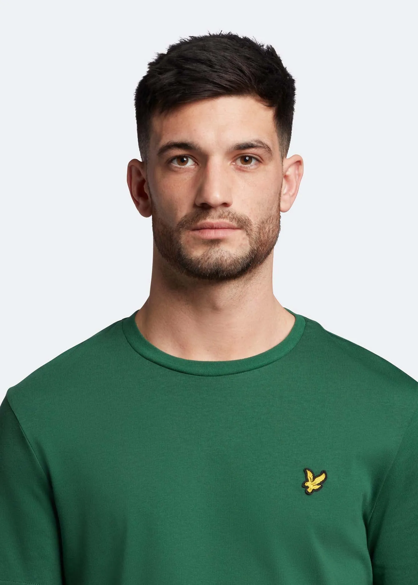 Plain t-shirt - english green