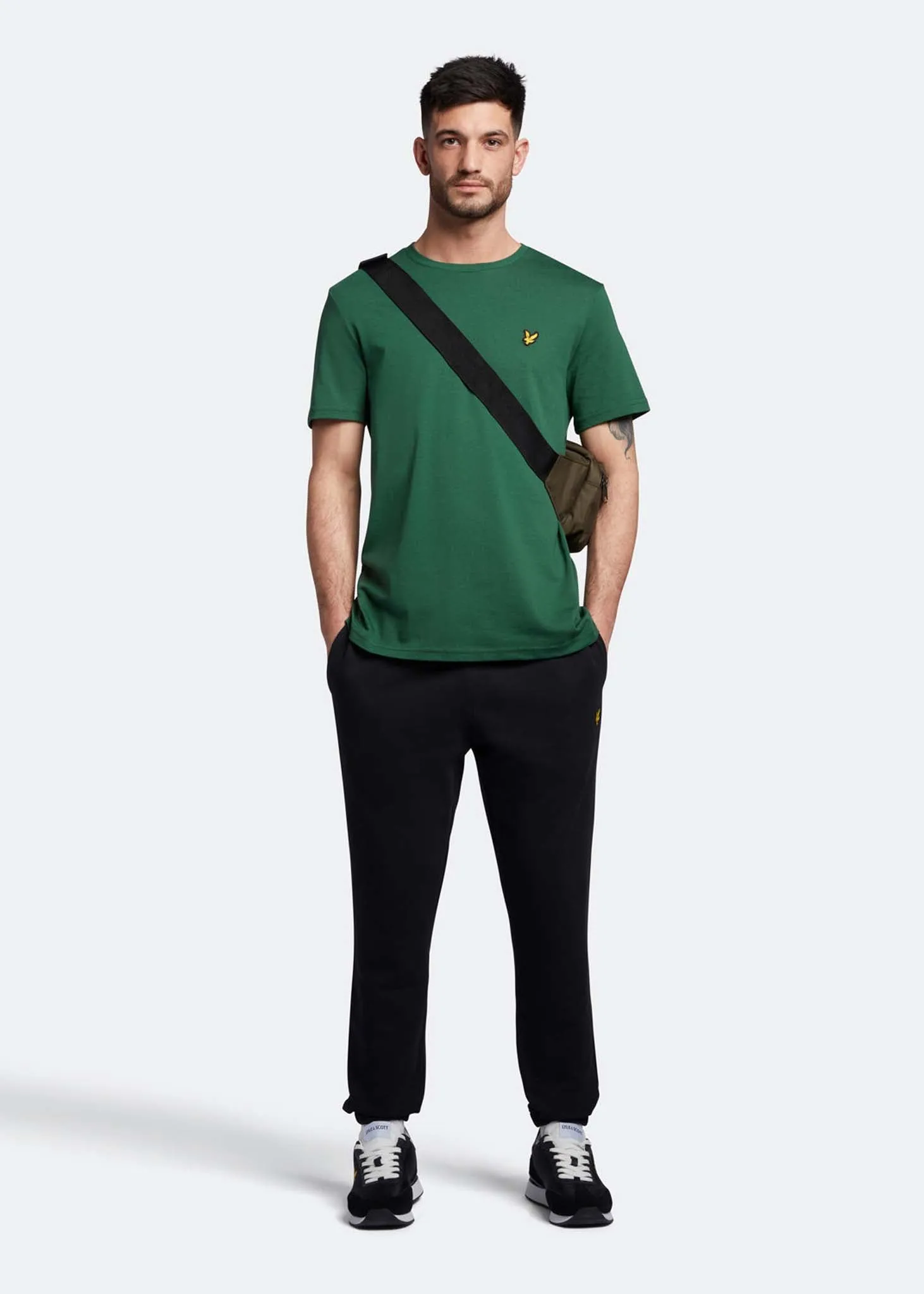 Plain t-shirt - english green