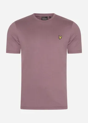 Plain t-shirt - highland mauve