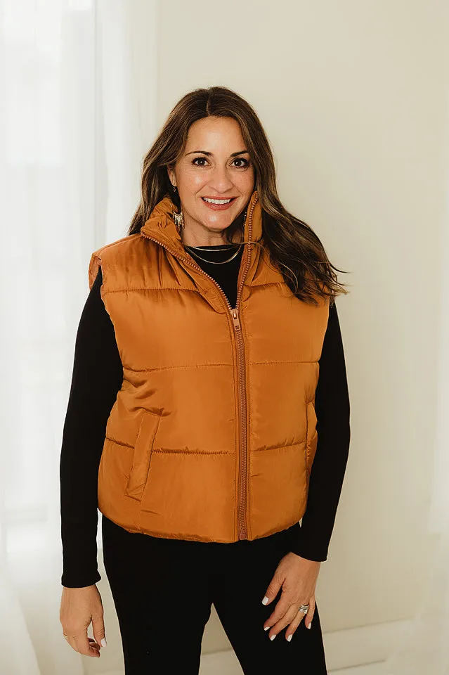 Puffy Zip Vest