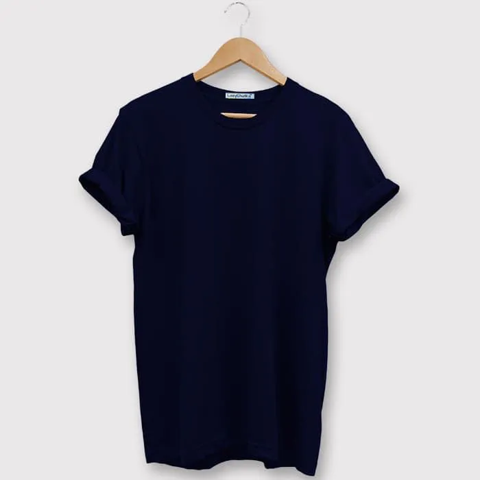 Round Neck Combo "White, Navy Blue & Maroon Black" Half sleeves t shirt . (Pack Of 4) by Lazychunks