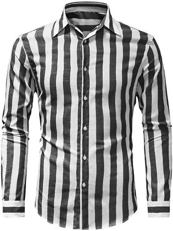 Striped Cotton Style  Shirt 3