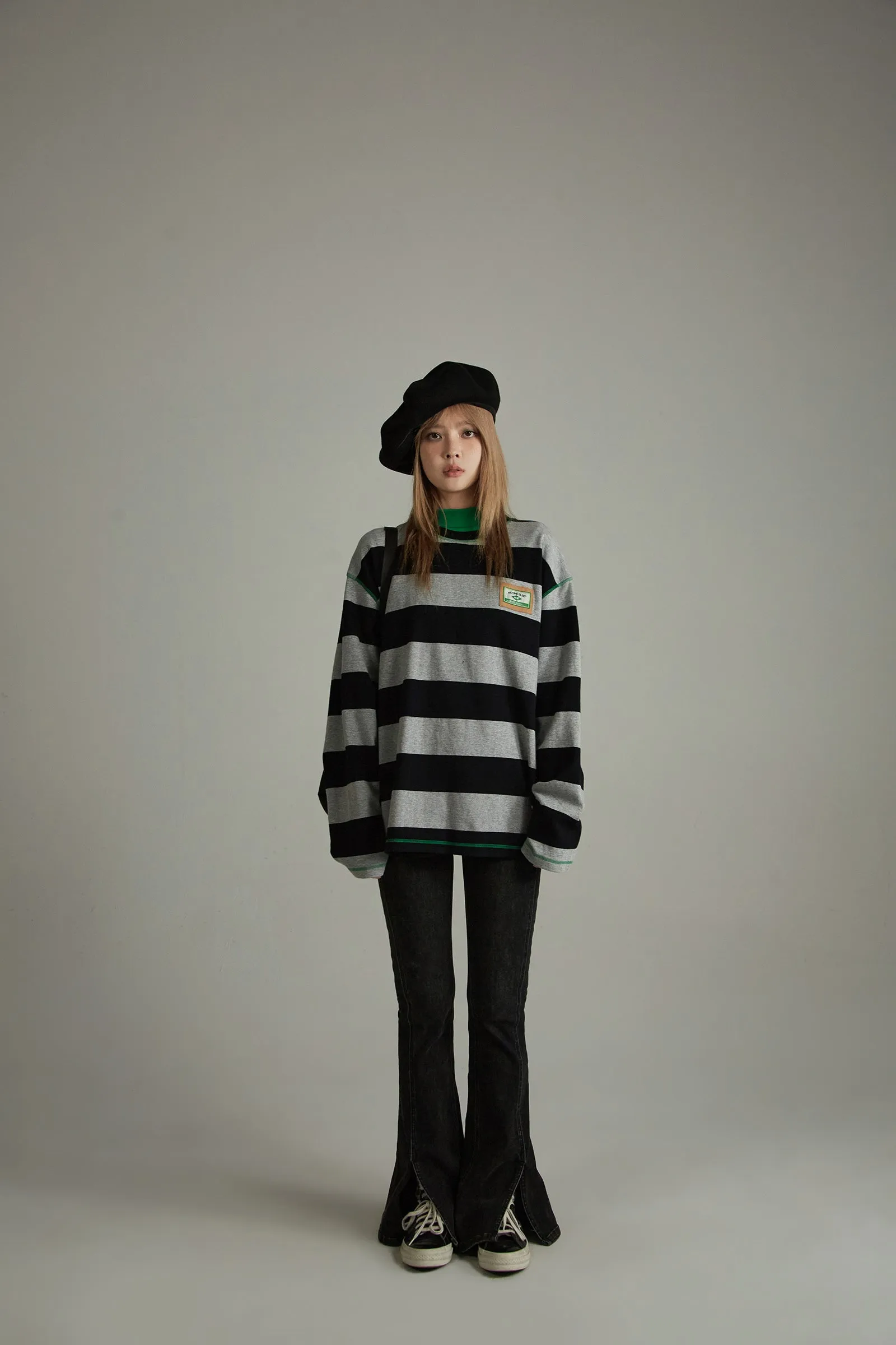 Striped Long Sleeve T-Shirt