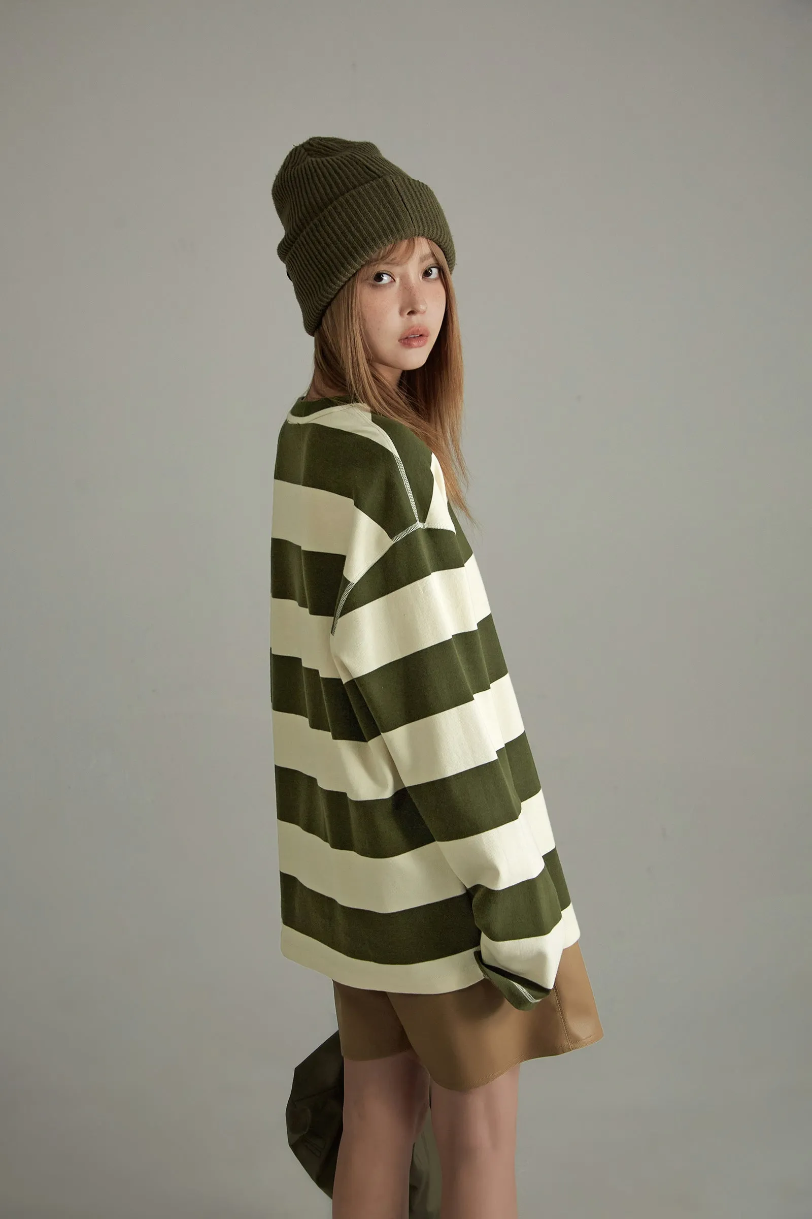 Striped Long Sleeve T-Shirt