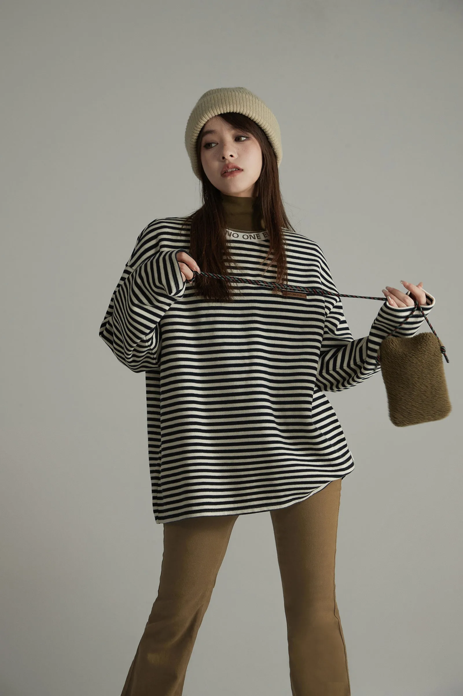 Striped Loose Fit T-Shirt