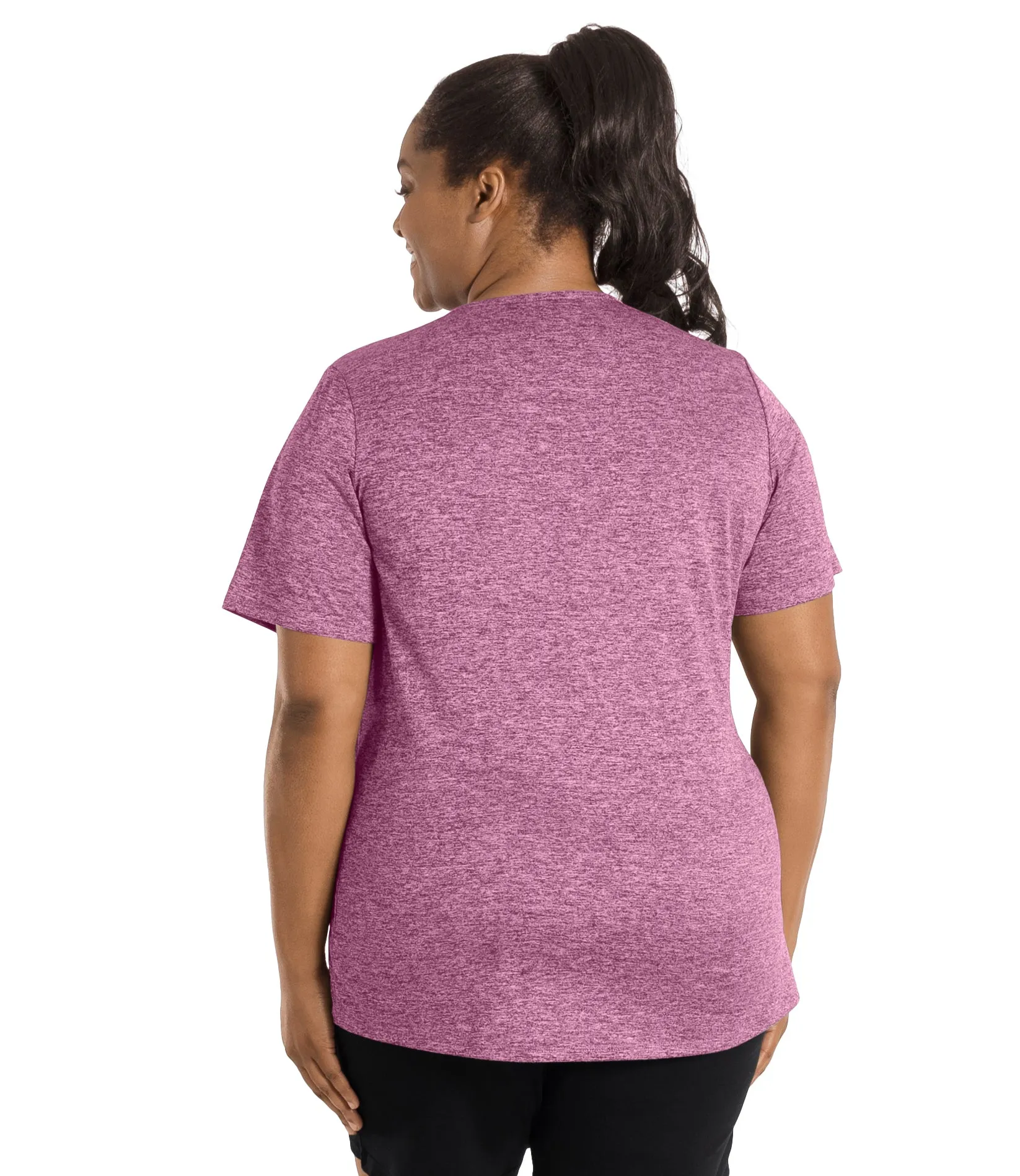 SunLite V-Neck Short Sleeve Top