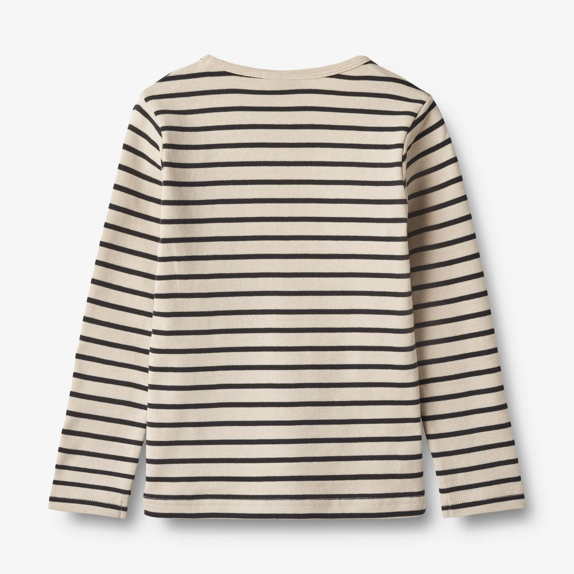 T-Shirt L/S Stig - navy stripe