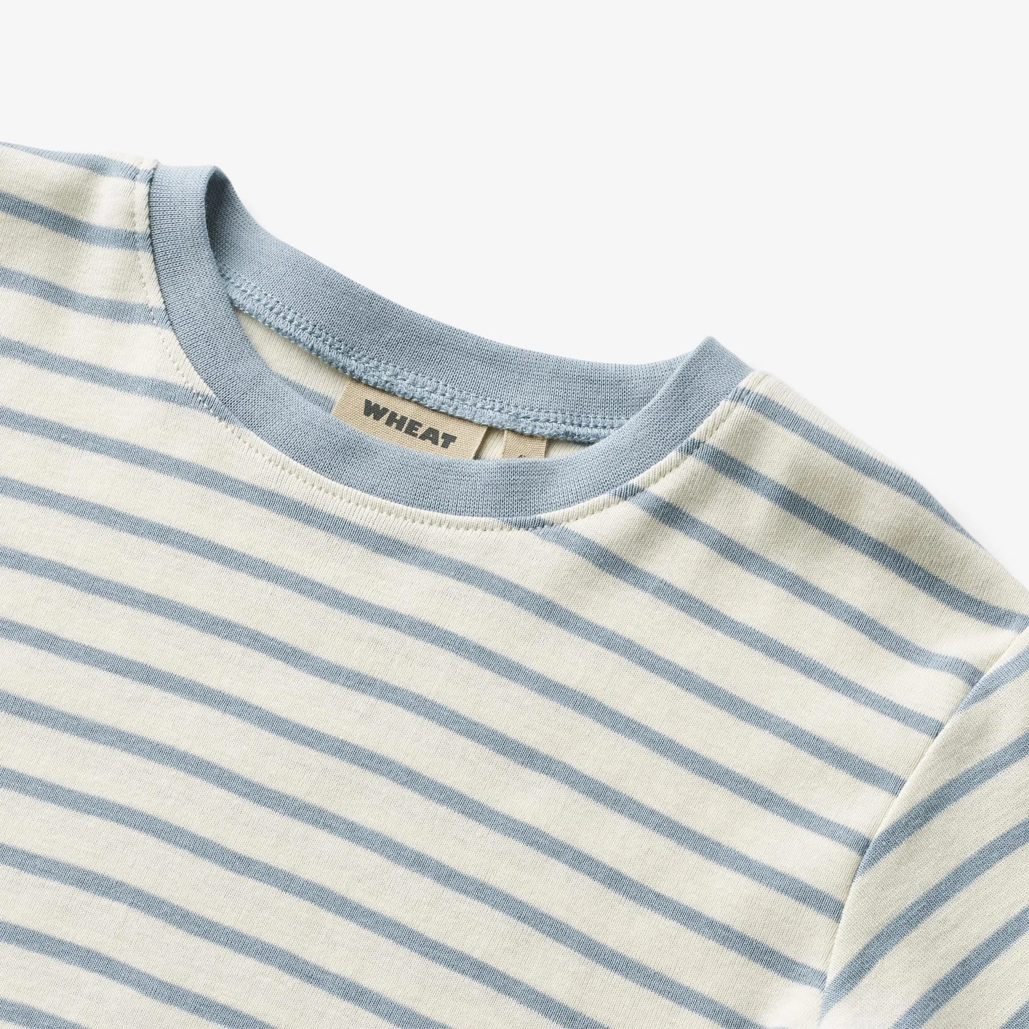 T-Shirt S/S Fabian - shell stripe