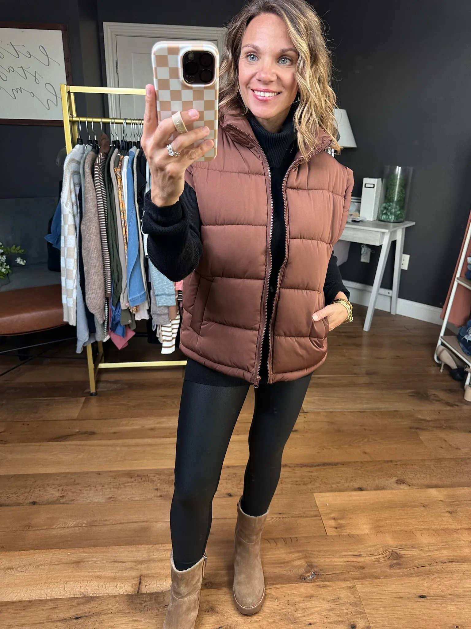 The Jessica Puffer Vest - Multiple Options