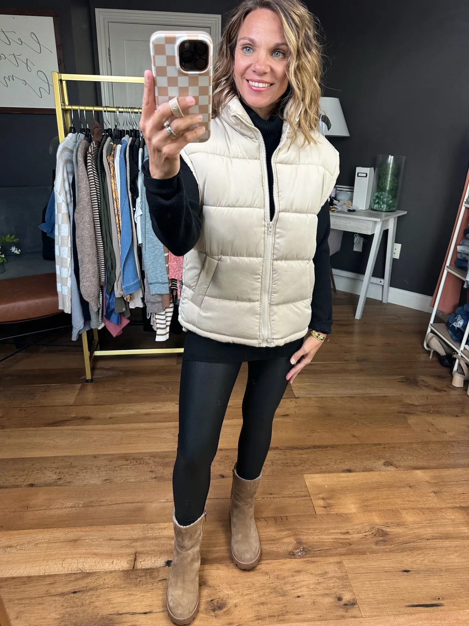 The Jessica Puffer Vest - Multiple Options