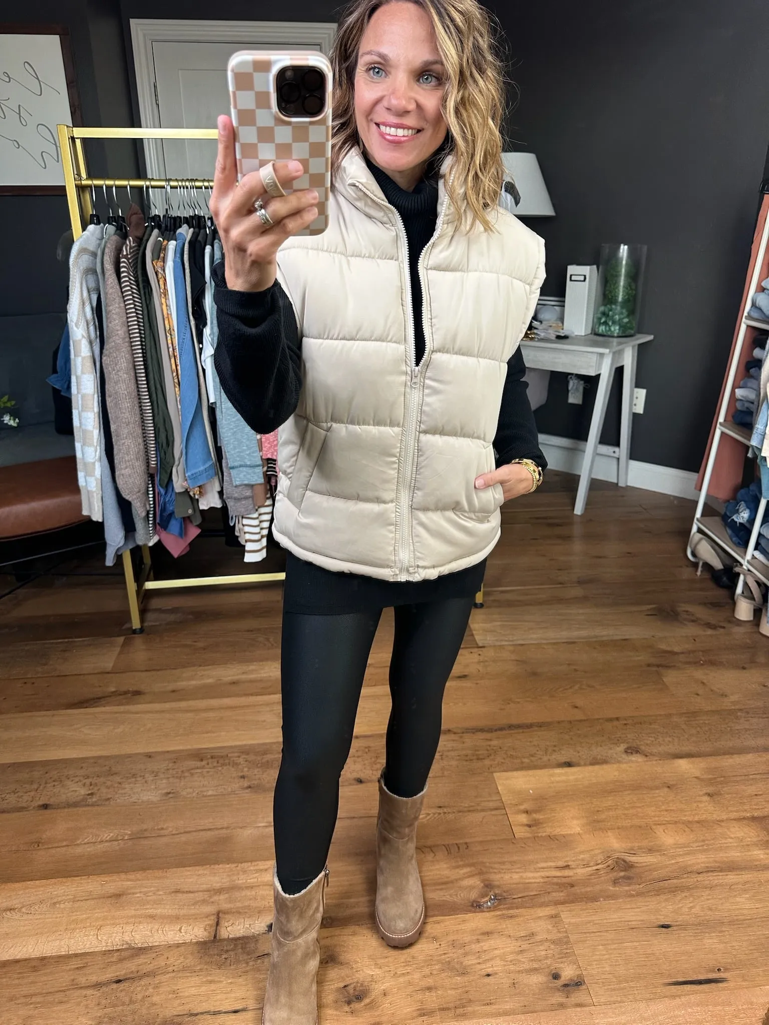 The Jessica Puffer Vest - Multiple Options