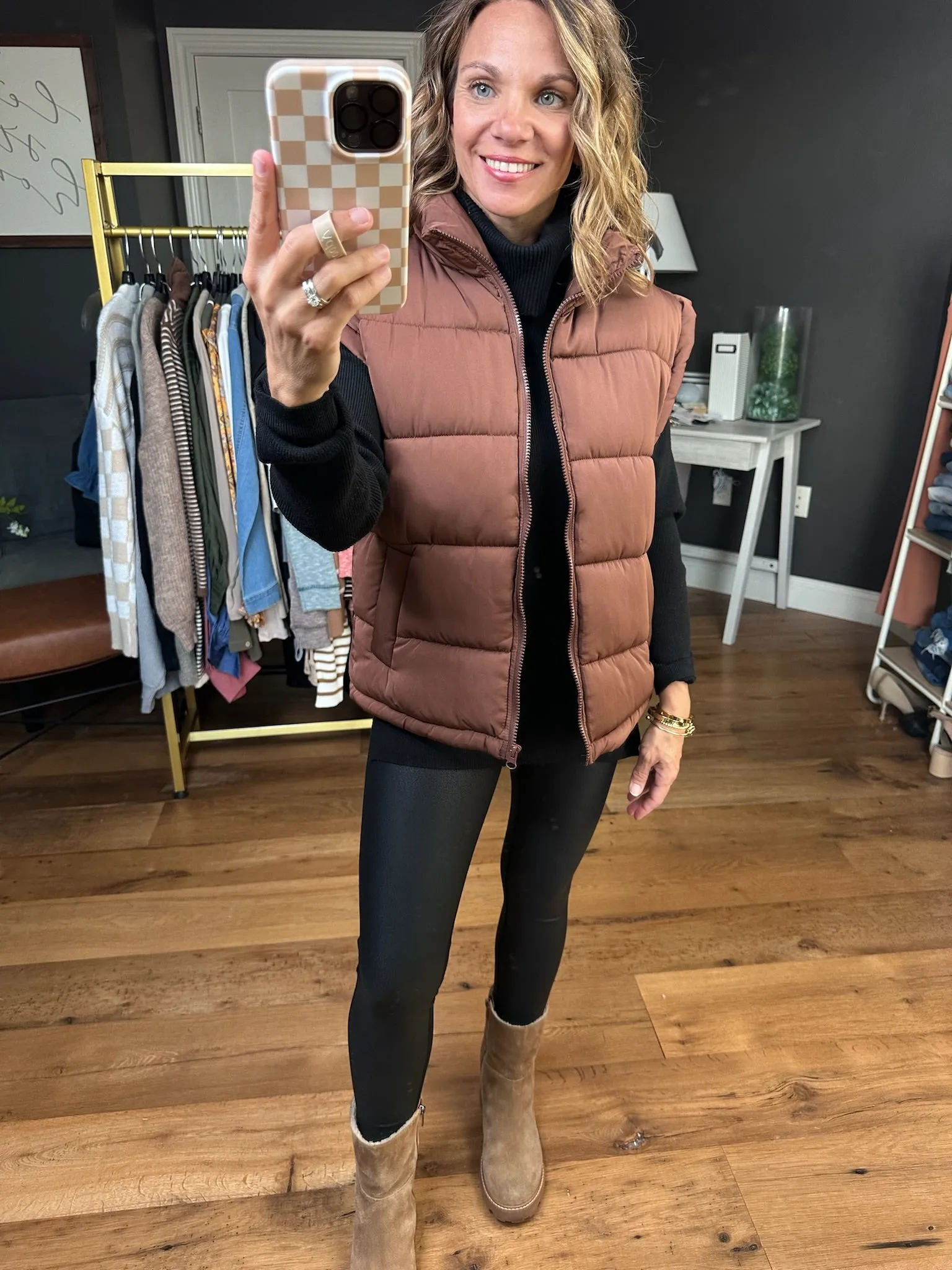 The Jessica Puffer Vest - Multiple Options