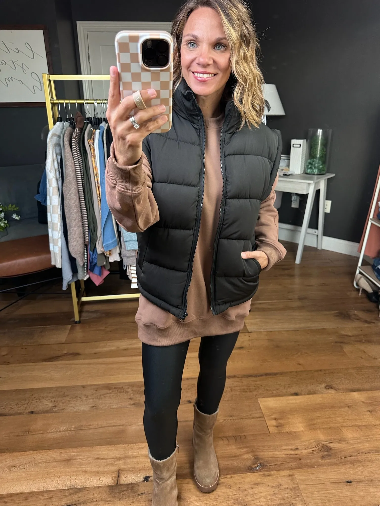 The Jessica Puffer Vest - Multiple Options