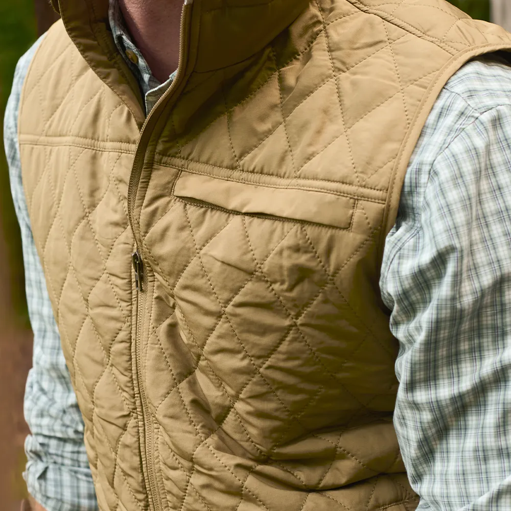 TSG Highland Quilted Vest (Olive)