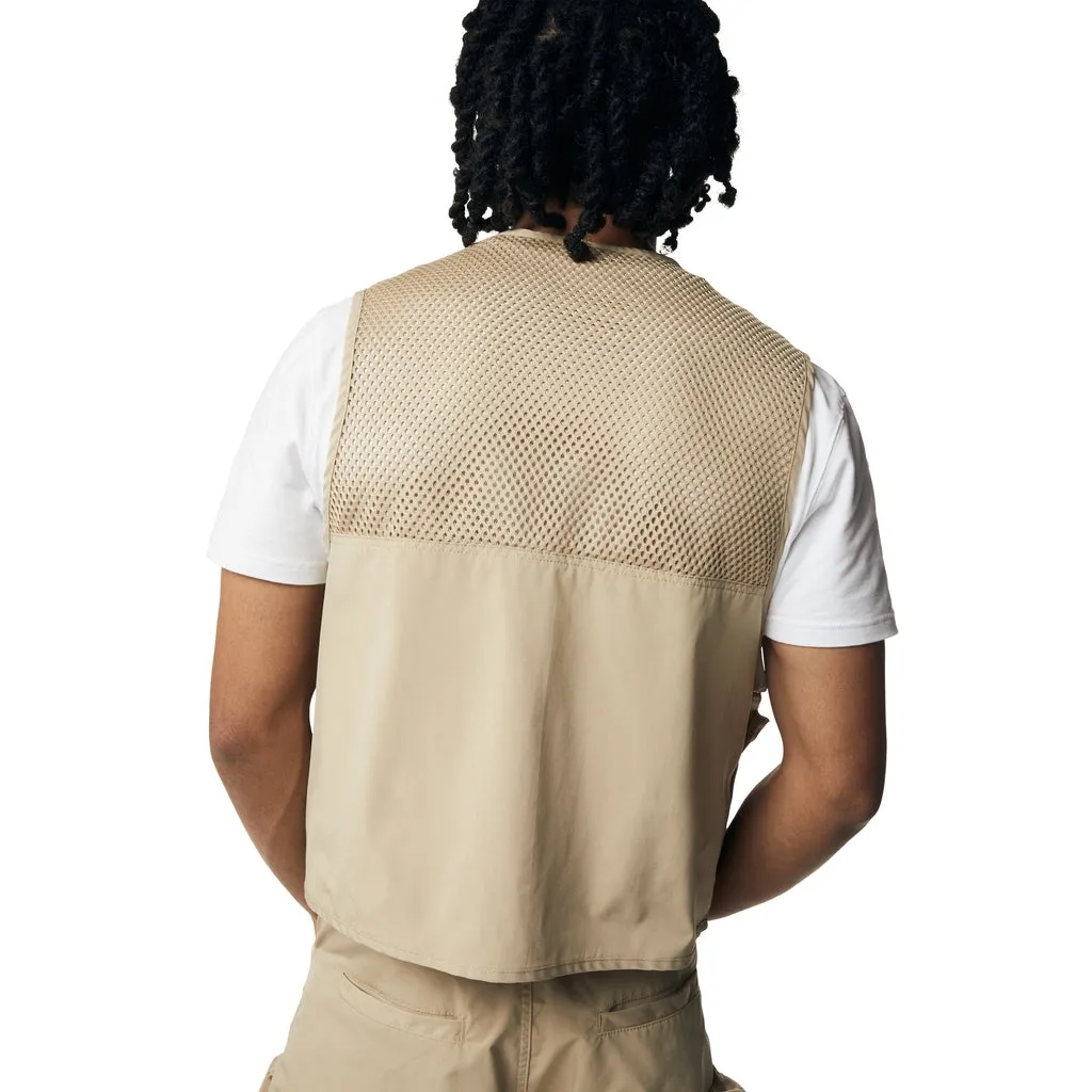 Utility Windbreaker Vest - Khaki