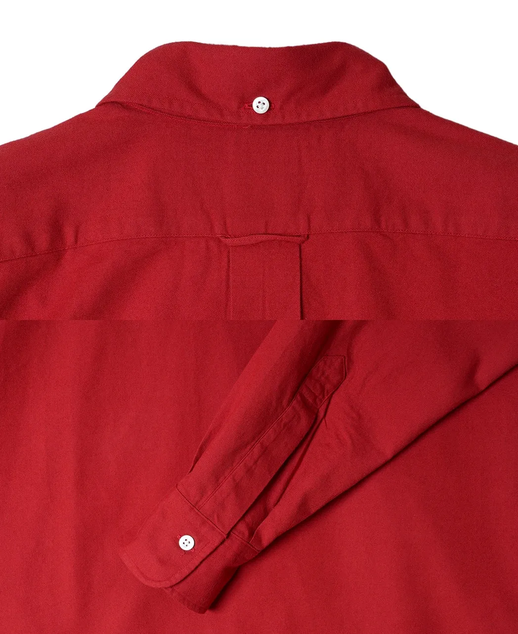 VINTAGE IVY - COMBED COTTON ENGLISH TWILL BUTTON-DOWNS