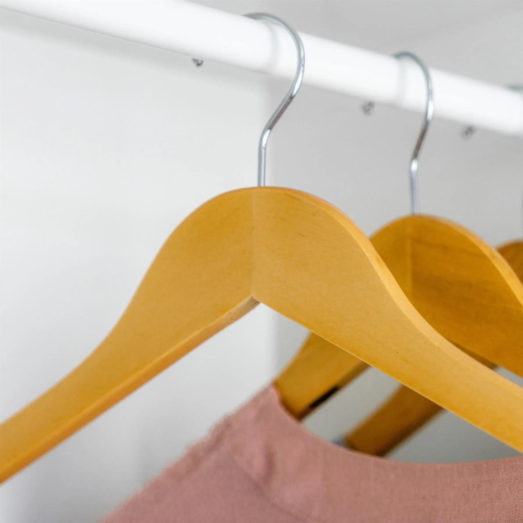 Wooden Children's Hangers - Pack of 10 - By Harbour Housewares