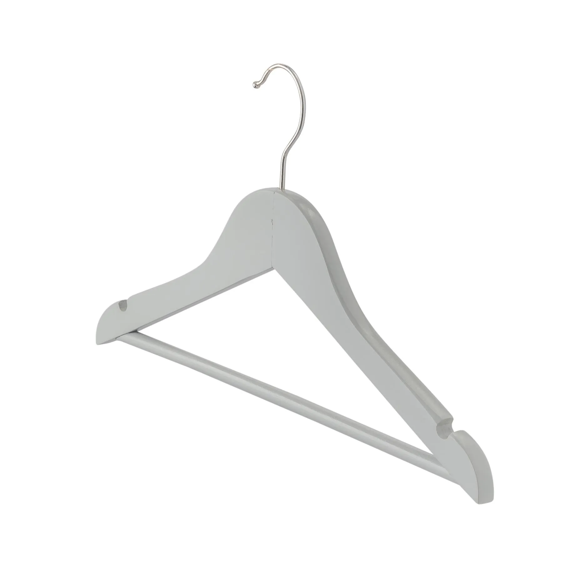 Wooden Children's Hangers - Pack of 10 - By Harbour Housewares