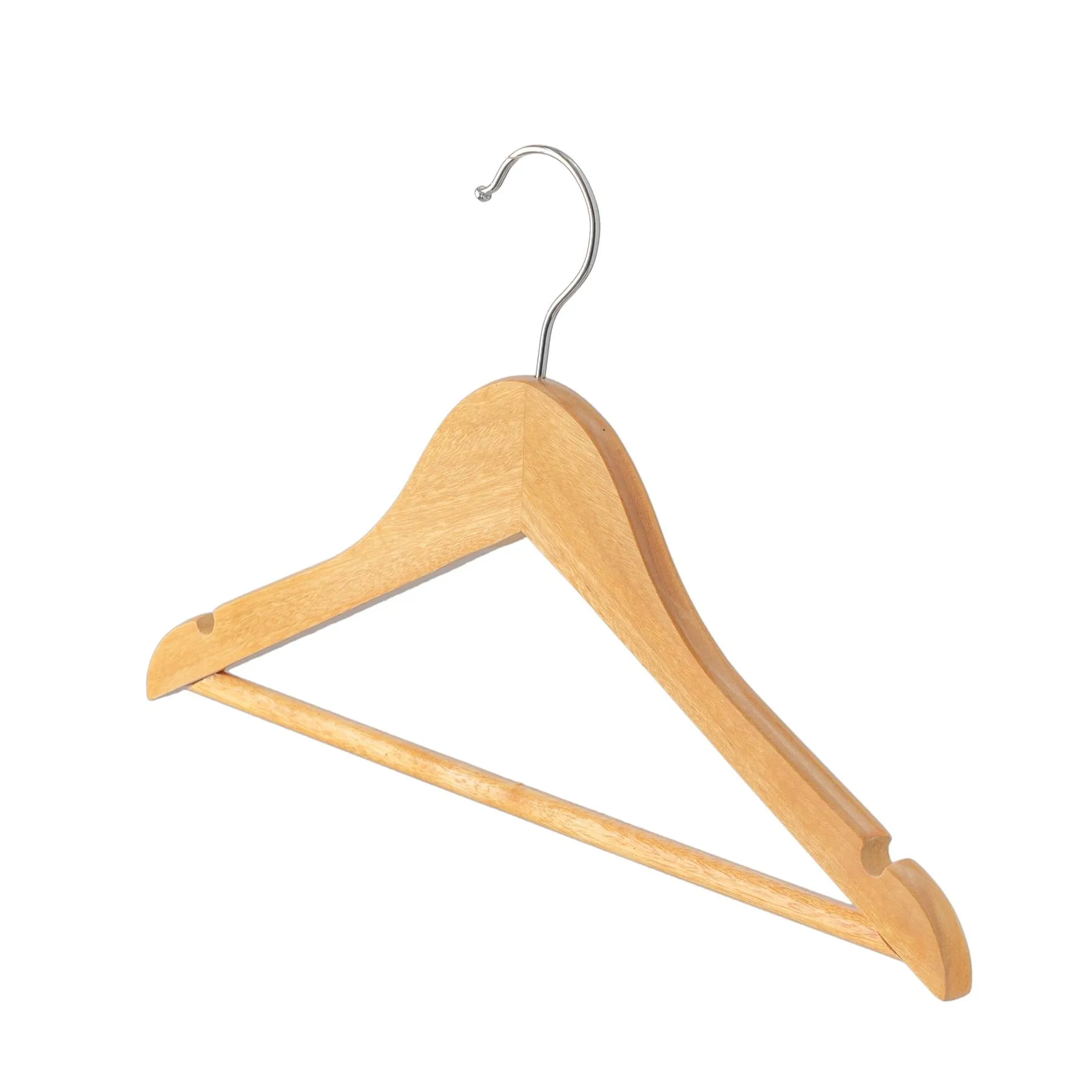 Wooden Children's Hangers - Pack of 10 - By Harbour Housewares